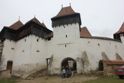 укрепленная саксонская церковь 12 века